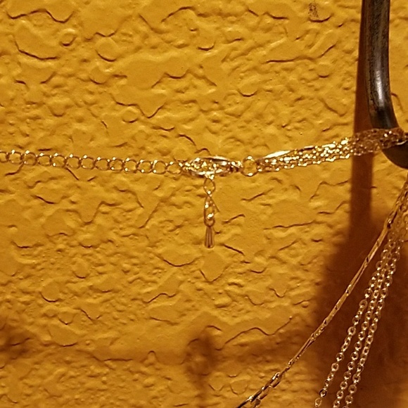 Layered Faux Horn Necklace - Picture 5 of 5